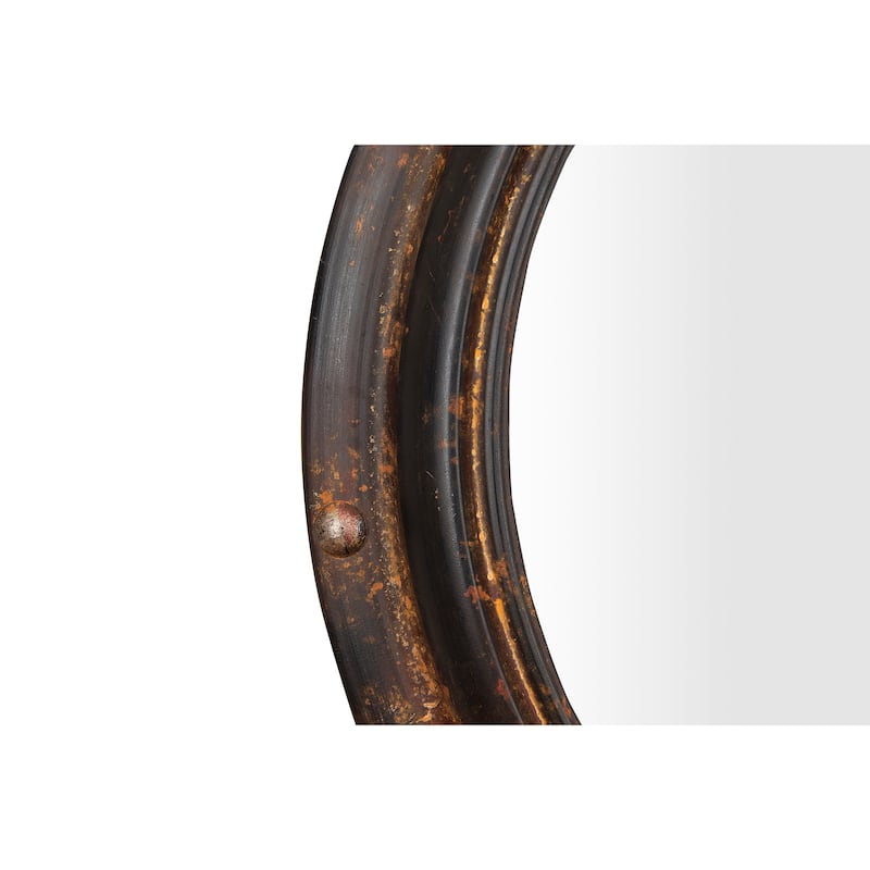 Metal Porthole Wall Mirror