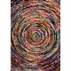 preview thumbnail 2 of 12, Nuloom Ardelle Colorful Swirl Shag Area Rug