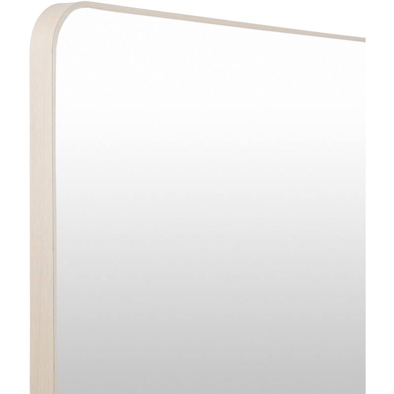 Livabliss Aranya Modern Aluminum Square Accent Mirror