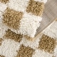 preview thumbnail 9 of 12, Hauteloom Atira Living Room, Bedroom Area Rug - Contemporary - Plush Pile - Light Gray,Cream - 7'10" x 10'3"