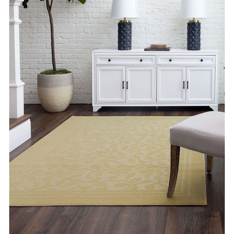 Mohawk Home Wellington Botanical Machine Washable Area Rug