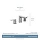 preview thumbnail 2 of 4, Moen Rizon Double-Handle Widespread Low Arc Bathroom Faucet