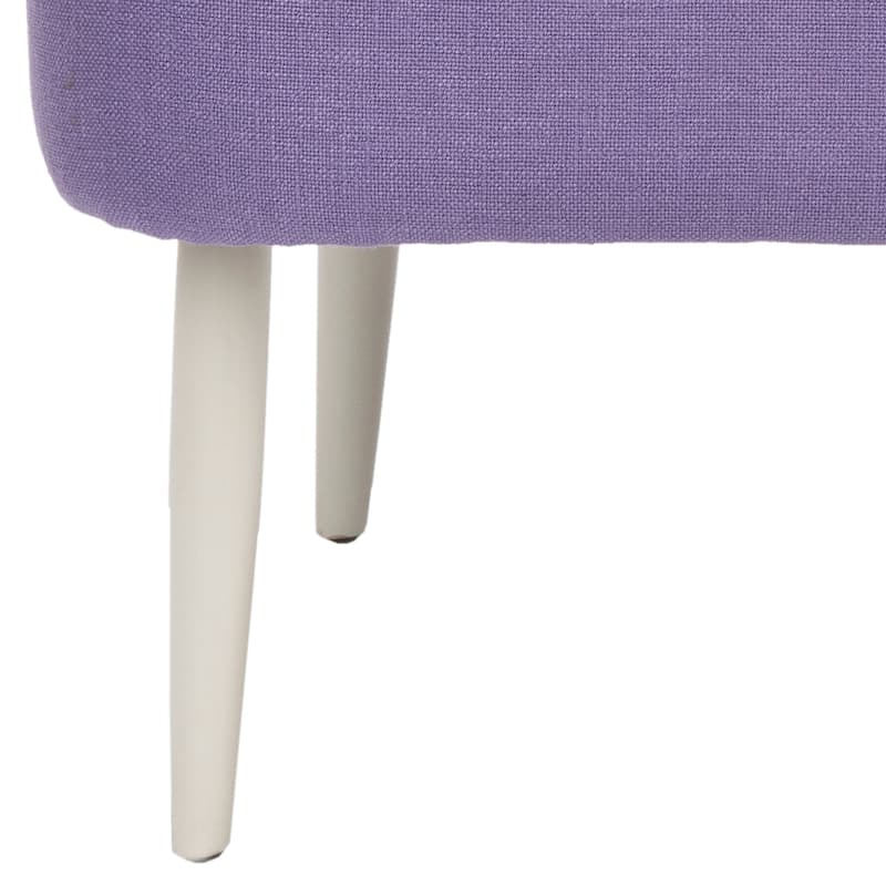 SAFAVIEH Lauryne Mid-Century Rainbow Striped Accent Chair - 24.4" x 28.3" x 29.9" - 24"W x 28"D x 30"H
