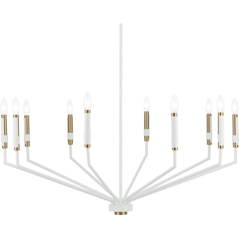 Kichler 52348 Armand 10 Light 39" Wide Taper Candle Style Chandelier