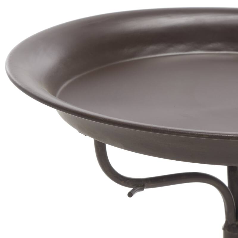 SAFAVIEH Outdoor Yamilet Bird Bath - 17Wx28Dx17H
