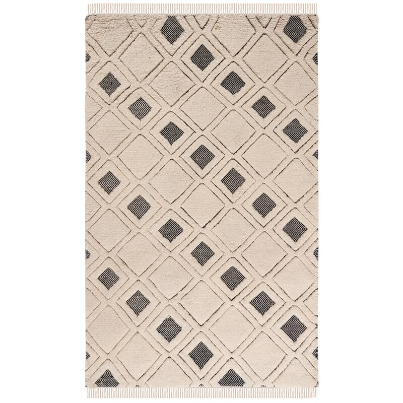 SAFAVIEH Hand-knotted Kenya Asel Southwestern Tribal Wool Rug
