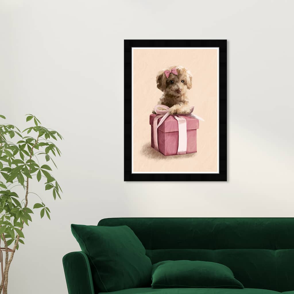 Wynwood Studio Prints Animals Perfect Gift Pink and Modern & Contemporary Wall Art Canvas Print