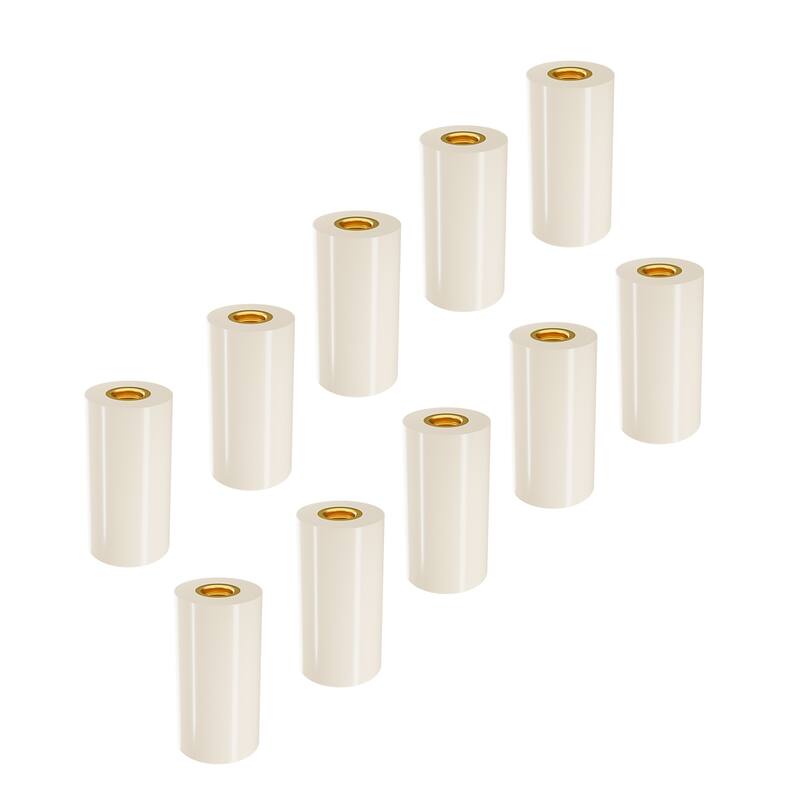 GSE™ 10-Pack 12mm/13mm Billiard Cue Tips, Soft/Hard Replacement Pool Cue Stick Screw-on Tips & Nylon Ferrules - 12mm - Nylon Ferrules