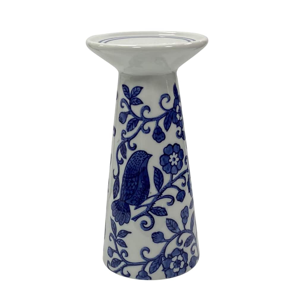 Sagebrook Home's Elegant Porcelain Candle Holder