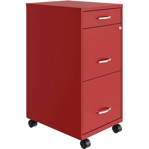 slide 1 of 3, Lorell SOHO Box/File/File Mobile File Cabinet