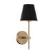 Xavier 1 Light Vibrant Gold Wall Mount - 6'' W x 15'' H x 7'' D