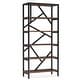 preview thumbnail 7 of 5, 71 Inch Industrial Bookshelf, 6 Shelf Etagere Bookcase,Free Standing Open Book Shelves Storage Display Shelf