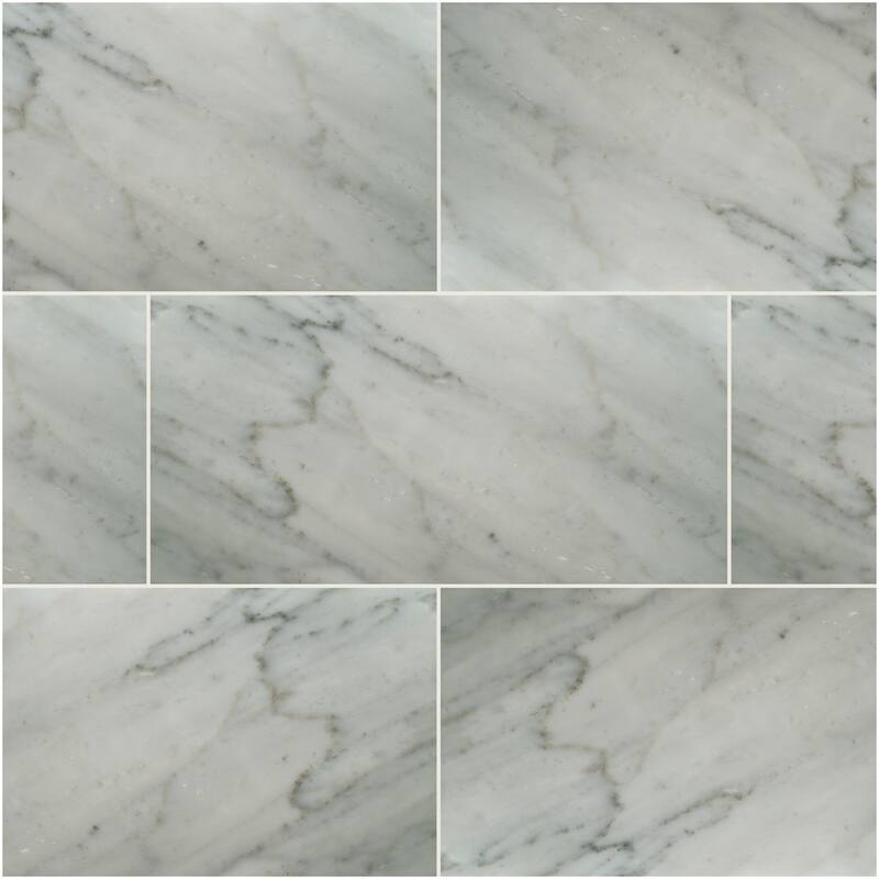 Ackland AKTMT12X24H-CA 12" x 24" Marble Solid Floor and Wall Tile -