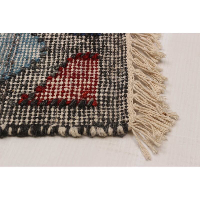 Ankara FW Grey Kilim 5'1" x 8'0" - 5'1 x 8'0