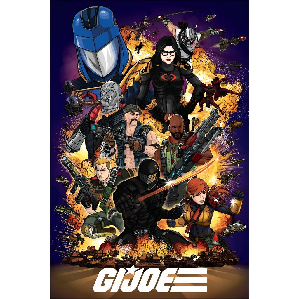 Gi Joe - Universe Art Poster - 24 x 36 Inch