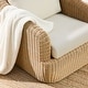 preview thumbnail 52 of 78, Patio Wicker Furniture Set Outdoor Rattan Bistro Set