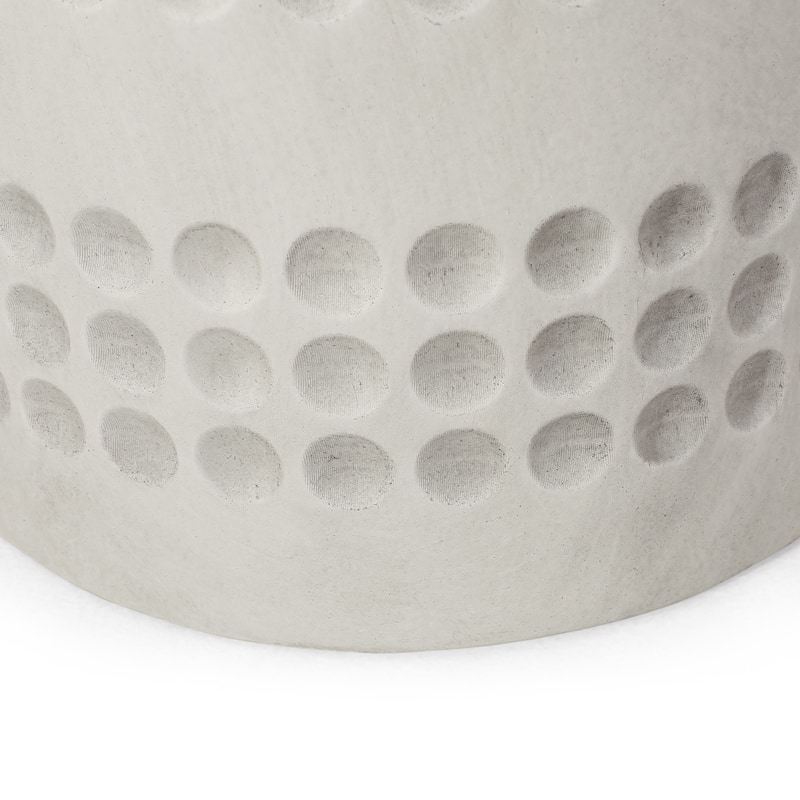 Morelos Outdoor Cast Stone Outdoor Planter by Christopher Knight Home