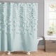 preview thumbnail 27 of 25, The Gray Barn Dogwood Ivory Shower Curtain Blue