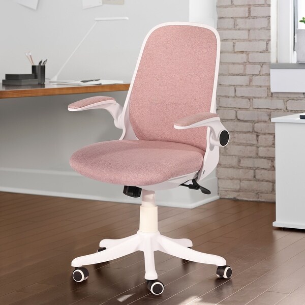 Computer clearance chairs pink