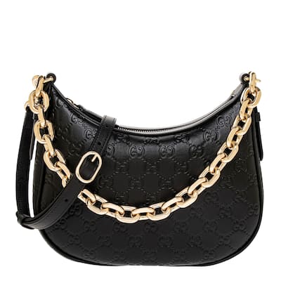 Gucci GG Emblem Medium Shoulder Bag