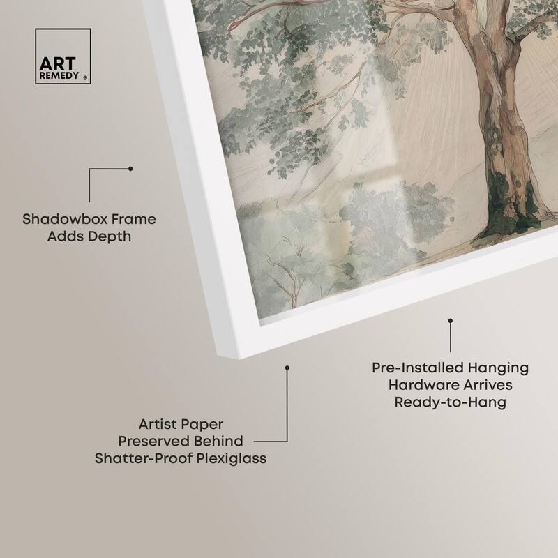 Emanating Branches I Shadowbox by Art Remedy