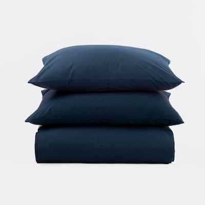 Sensa Duvet Cover, Navy, Set