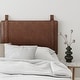 preview thumbnail 4 of 30, Nathan James Harlow Wall Mount Upholstered Headboard with Metal Rail