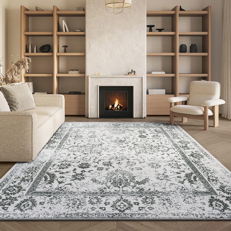 SAFAVIEH Adirondack Riin Rustic Shabby Chic Distressed Rug