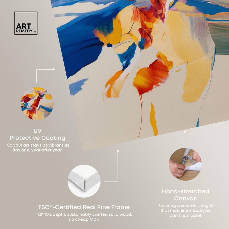 Flippant Bloom III Canvas by Art Remedy, Gallery Wrapped