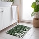 preview thumbnail 1 of 5, Machine Washable Indoor/ Outdoor Christmas Plaid Chantille Rug Green - 1'8" x 2'6"