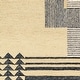 preview thumbnail 6 of 5, Chamas Handmade Striped Modern Wool Area Rug