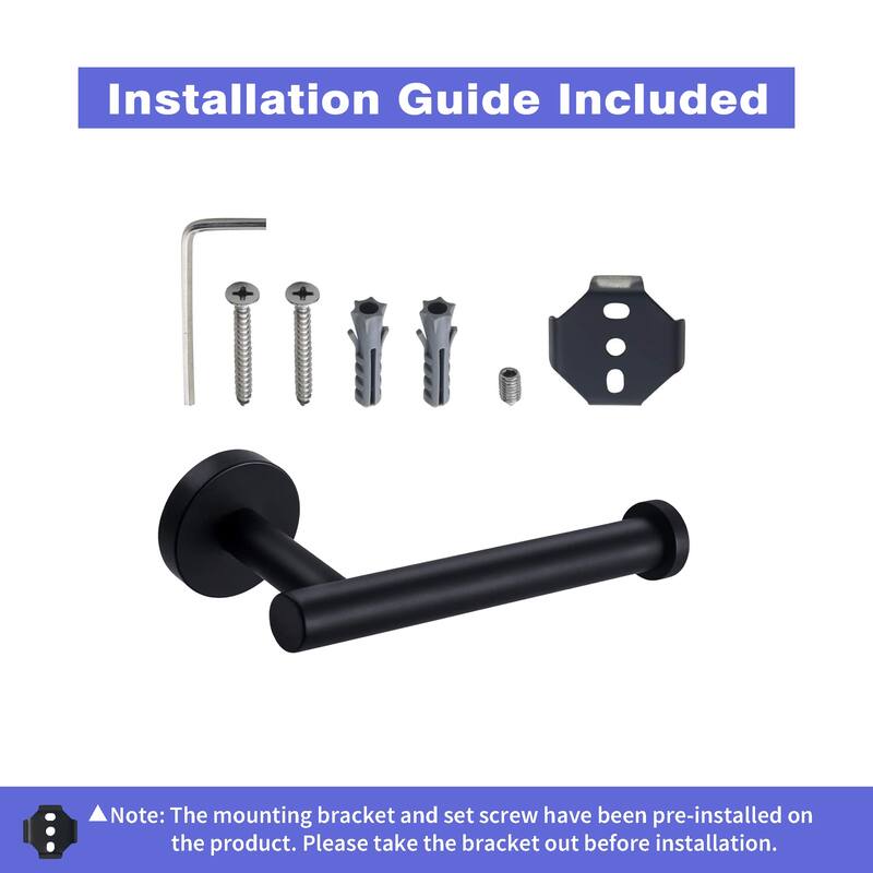 AITINKAN Wall Mounted Toilet Paper Holder Tissue Roll Holder