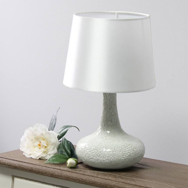 The Curated Nomad Blakey Mosaic Tiled Glass Table Lamp