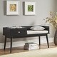preview thumbnail 6 of 38, Niklas 1-drawer Cushioned Entryway Bench iNSPIRE Q Modern