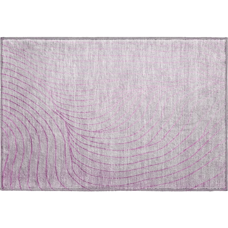 Premium Washable Super Soft Modern Wave Mayfield Rug