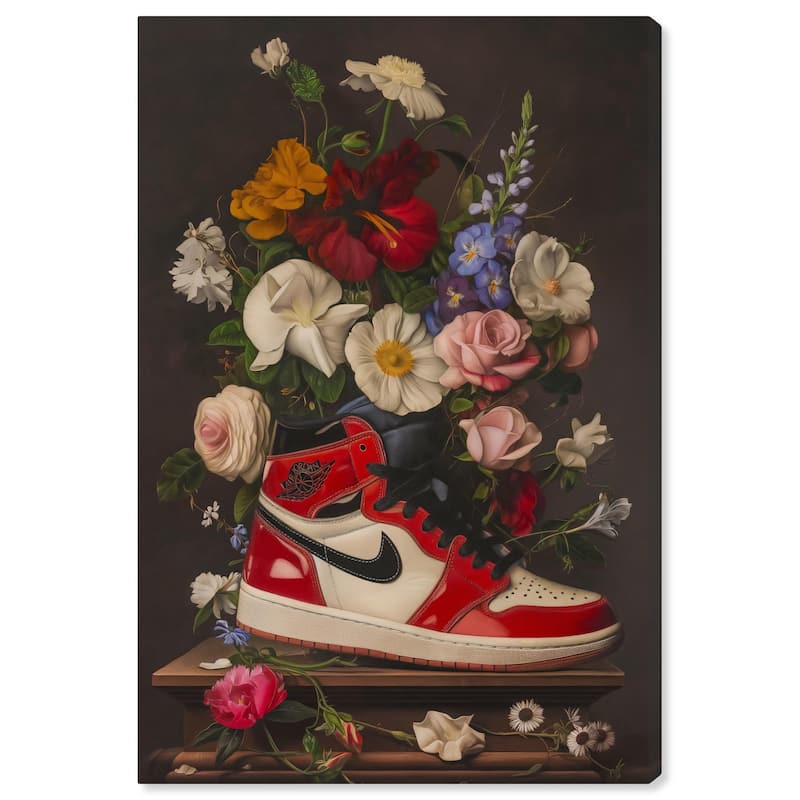 Sneaker Bouquet II Canvas by Art Remedy, Gallery Wrapped - 36" x 54"