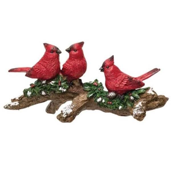 miniature resin cardinals