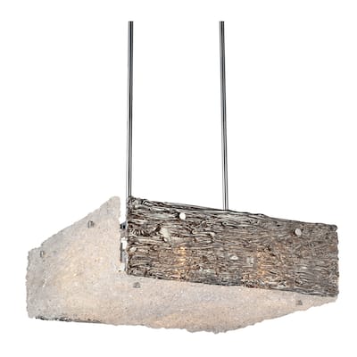 Wilma 12 Light Down Chandelier With Chrome Finish