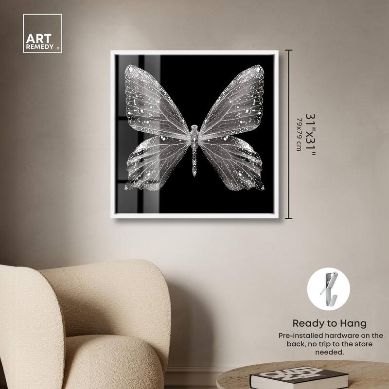 Stardust Wings II Shadowbox by Art Remedy