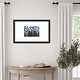 preview thumbnail 12 of 13, Hanging Blossoms in Tranquil Night by Hannah Dawson Wood Framed Wall Art Print