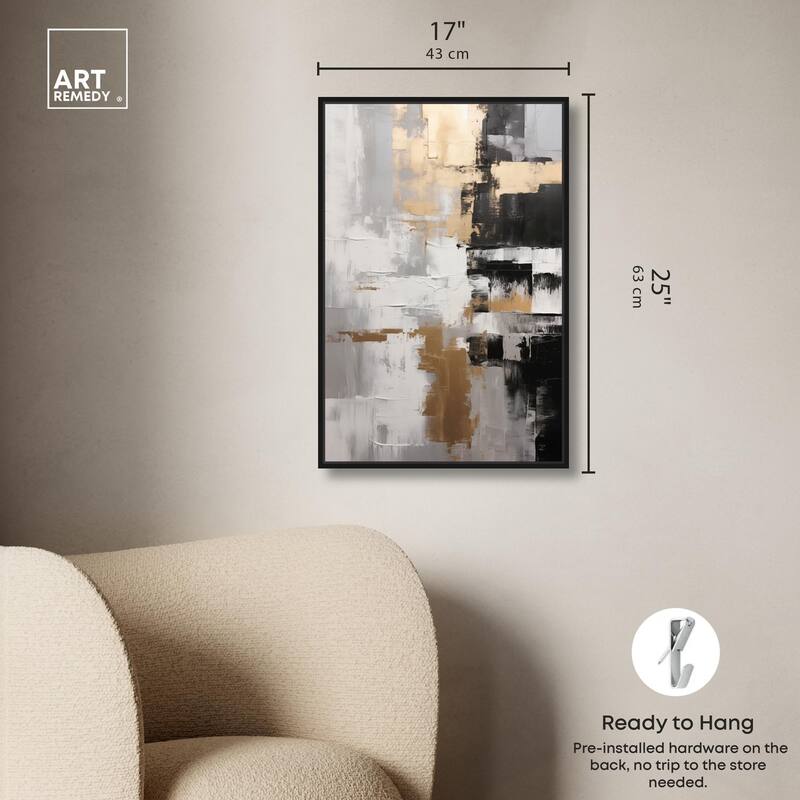 Nocturnal Alloy Canvas by Art Remedy
