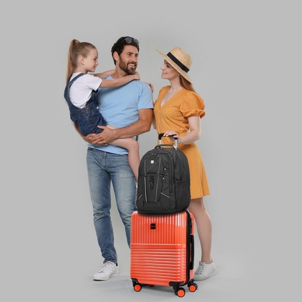The Ultimate Travel Combo Spinner Carry-On And Laptop Backpack - 20"  Carry-On Spinner & 19" Backpack - Bed Bath & Beyond - 42369627