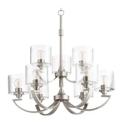 Quorum International Dakota 9 Light 30" Wide Chandelier