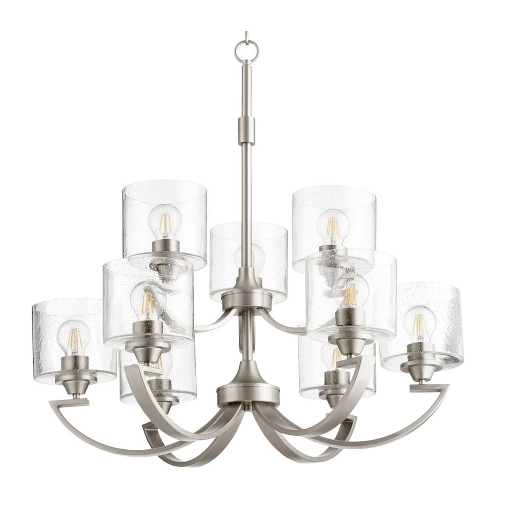 Quorum International Dakota 9 Light 30" Wide Chandelier