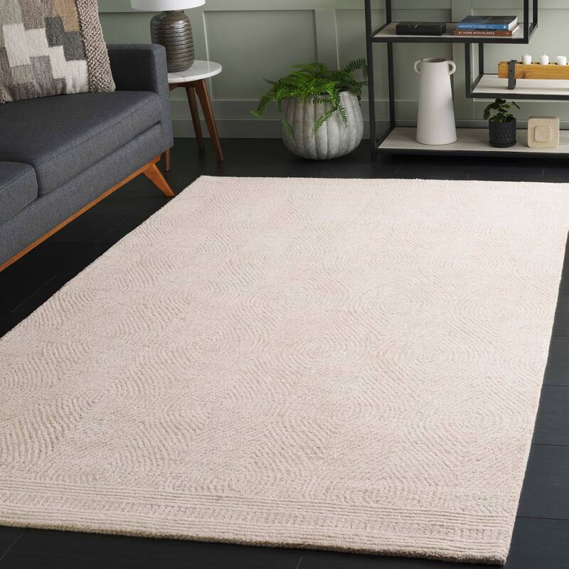 SAFAVIEH Handmade Abstract Leonide Modern Wool Rug
