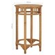 preview thumbnail 3 of 2, vidaXL Bar Table Ø 23.6" Solid Wood Teak - 23.6" x 41.3"