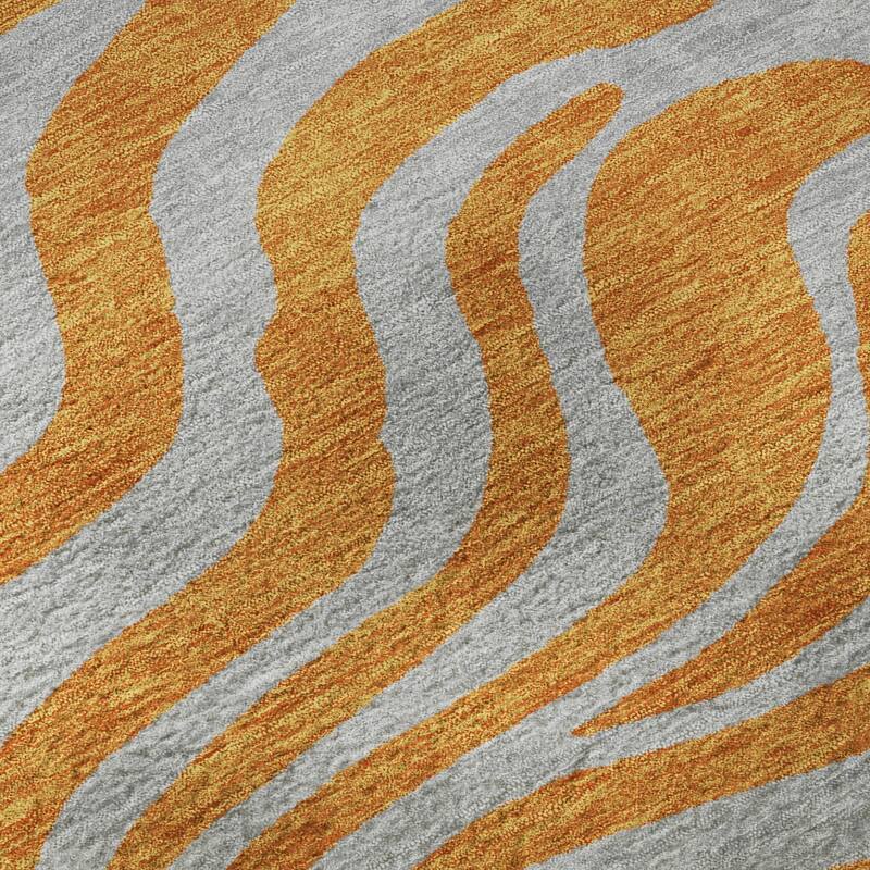 Premium Washable Super Soft Modern Zebra Print Mayfield Rug