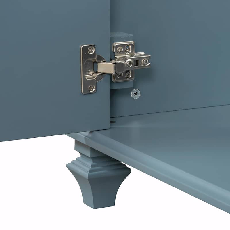 36" Bathroom Vanity with Sink, Cabinet, Flip-Out Drawer, 3 Drawers & 2 Soft-Close Doors