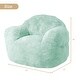 preview thumbnail 2 of 6, 39/51" High-Density Foam Bean Bag Sofa Chair with Armrests