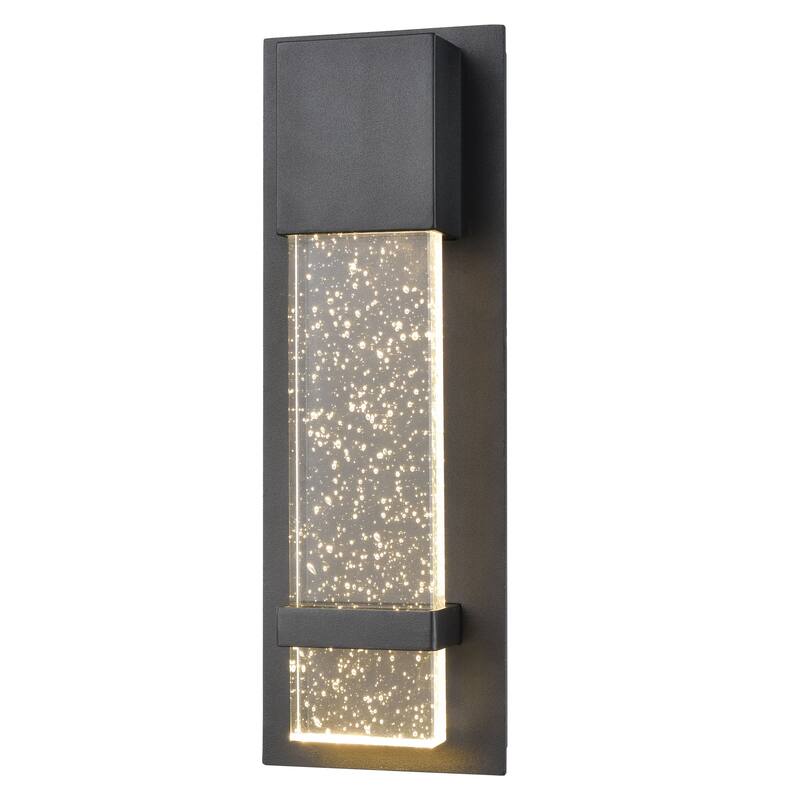 Emode 14'' High 1-Light Outdoor Sconce - Matte Black - 14 inch Tall - 14 inch Tall - Matte Black